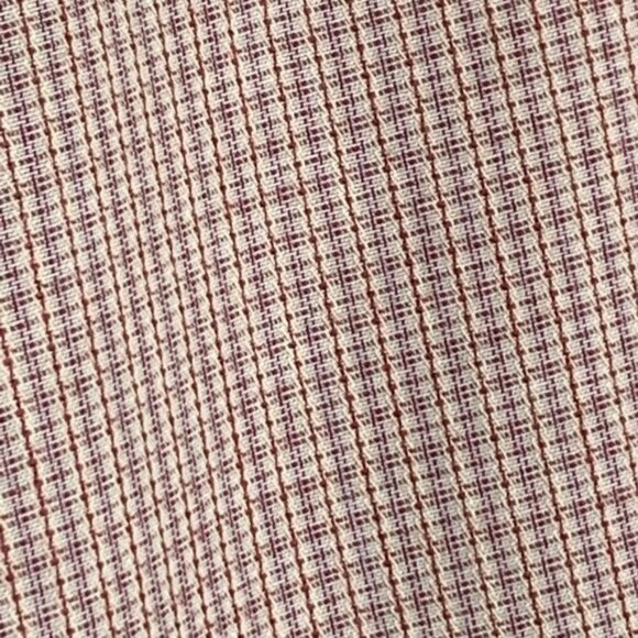 Hugo Boss Shirt Mens 16.5 Long Sleeve Button Down Top Plaid Work Casual Orange - Picture 9 of 12